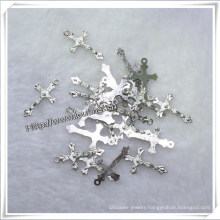 Catholic Pupular Style Metal Jesus Crucifix Crosses (IO-ap185)